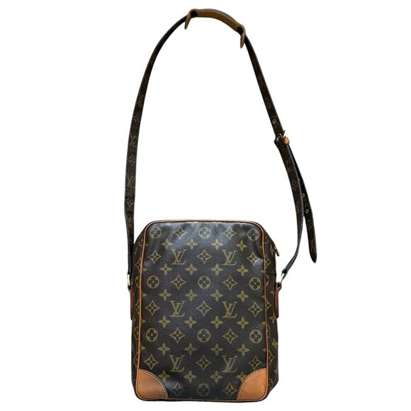 Authentic Louis Vuitton Monogram Crossbody Bag Amazon GM Large Unisex Women - Picture 2 of 7